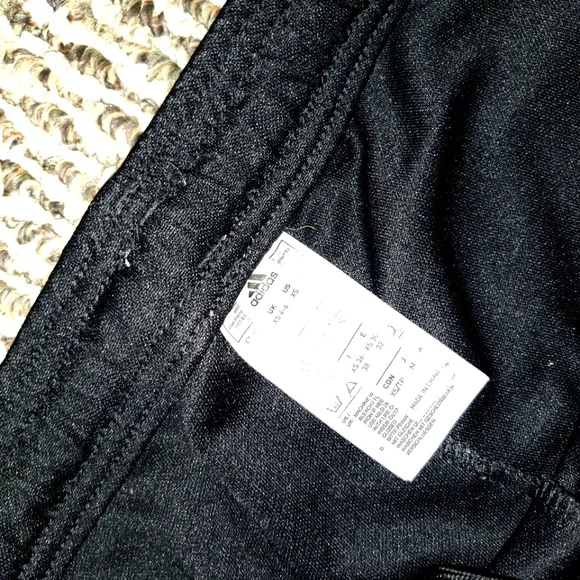 (3/$25) Adidas Black Track Pants - Picture 5 of 6